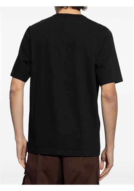 Black short-sleeved T-shirt Rick owens - men RICK OWENS | RU01E5232JA09